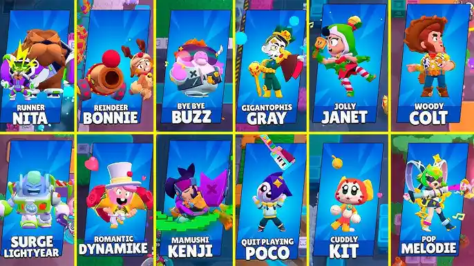 Nulls Brawl APK v69.252 Download | Cosmo und Vince 16 Alle aktuellen Premium-Skins kostenlos