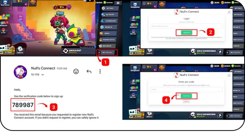 Nulls Brawl APK v69.252 Download | Cosmo und Vince 33 Null's Connect Prozess