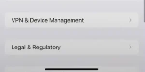 VPN und Geraeteverwaltungseinstellungen