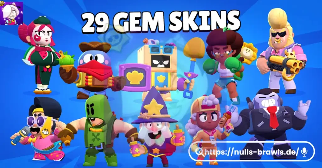 Neue 29 Edelstein Skins