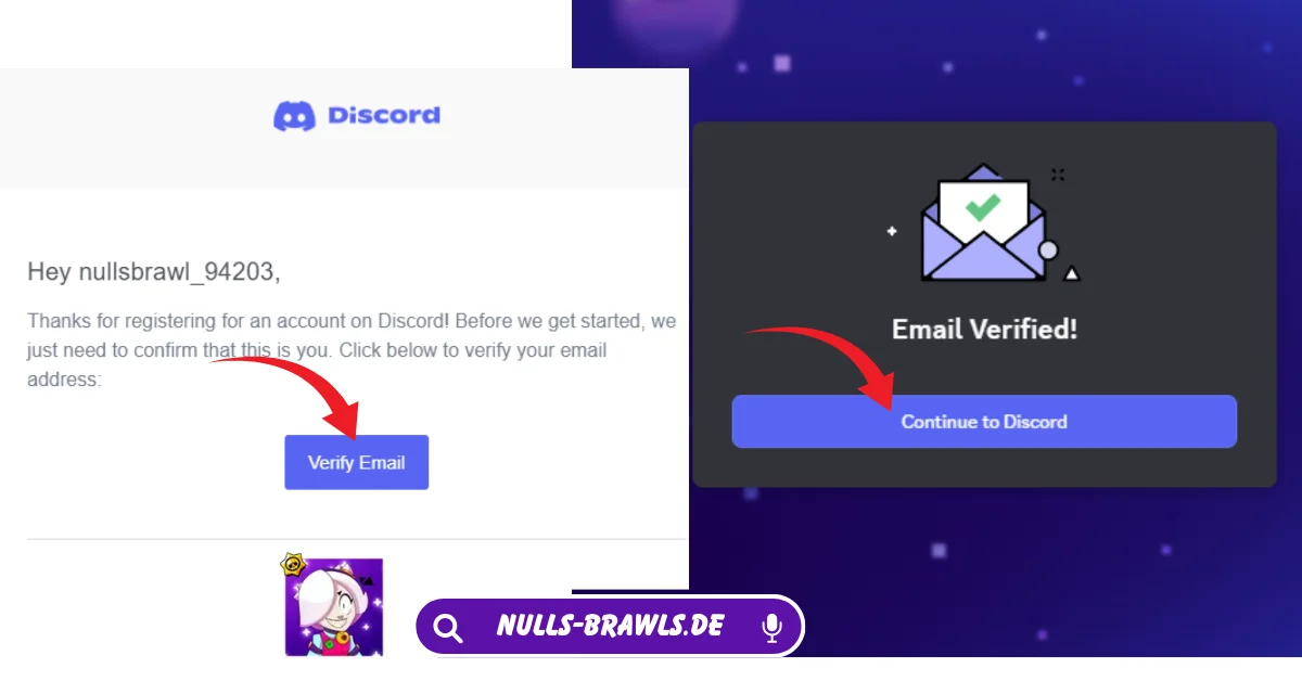 E-Mail erfolgreich verifiziert