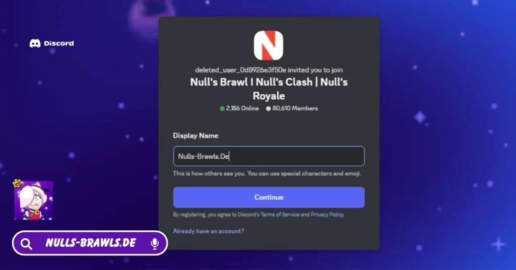 Nulls Brawl Discord Server Beitritt